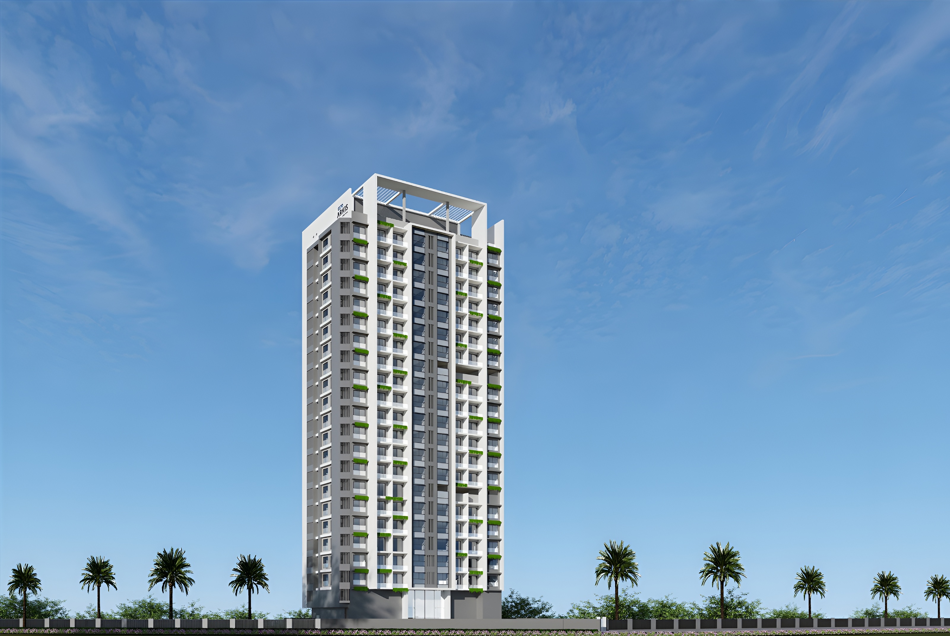 ESTO Arkis front elevation, Versova