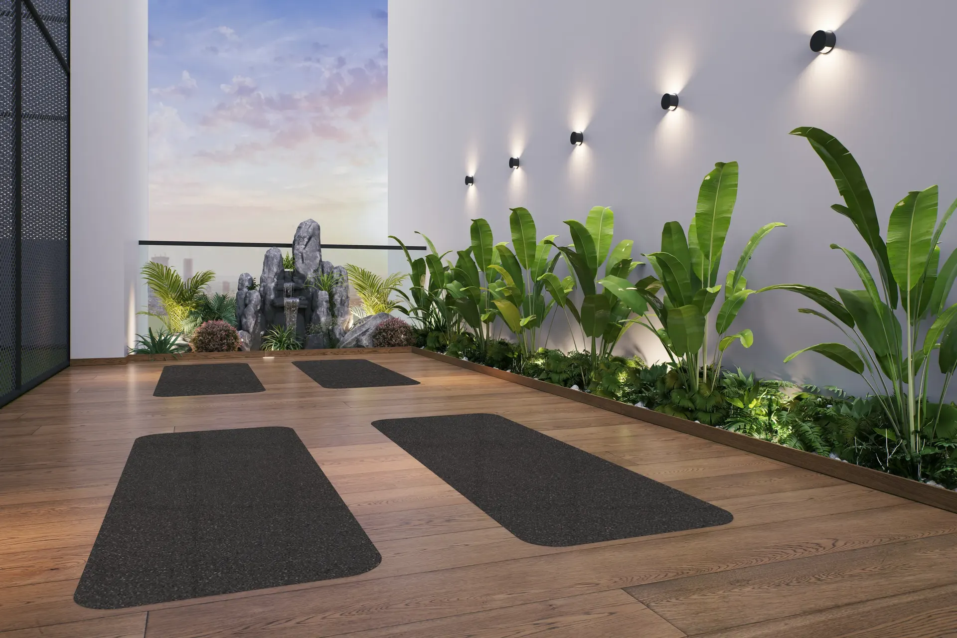 Yoga and meditation deck