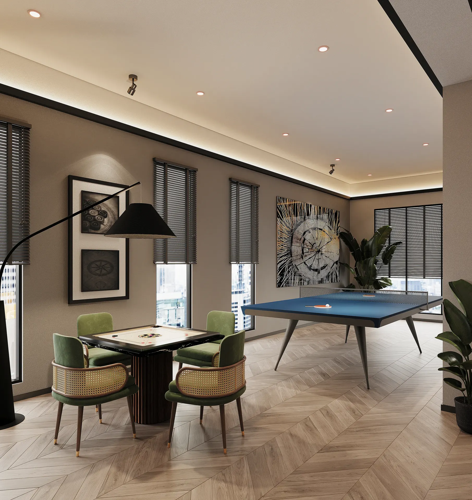 Indoor games area