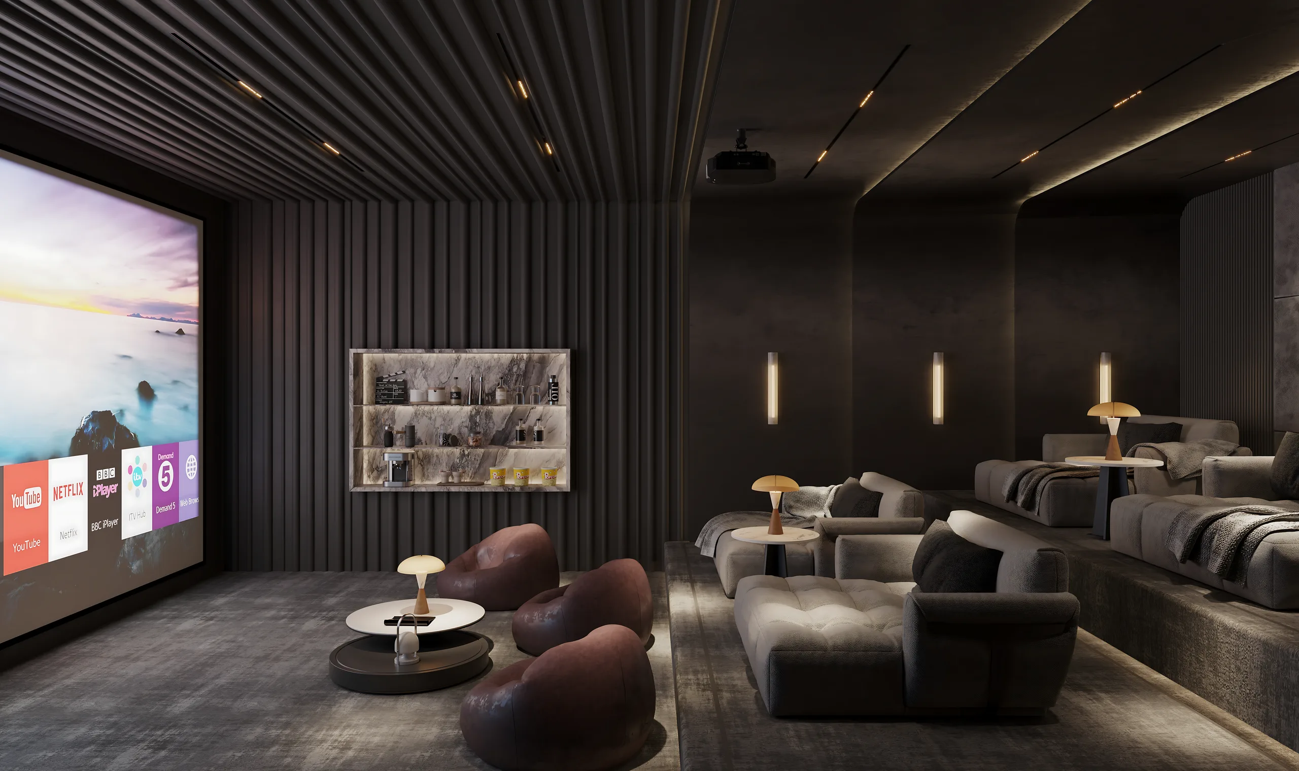 Movie lounge
